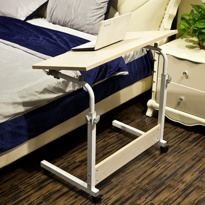 Tea table moveable coffee table home furniture kongfu tea desk easy computer table with storage bag organizer