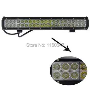 

108W 8600 lumen LED Work Light Bar for Auto Truck and Offroad Led Work Light /36pcs*3w 108W LED light bar