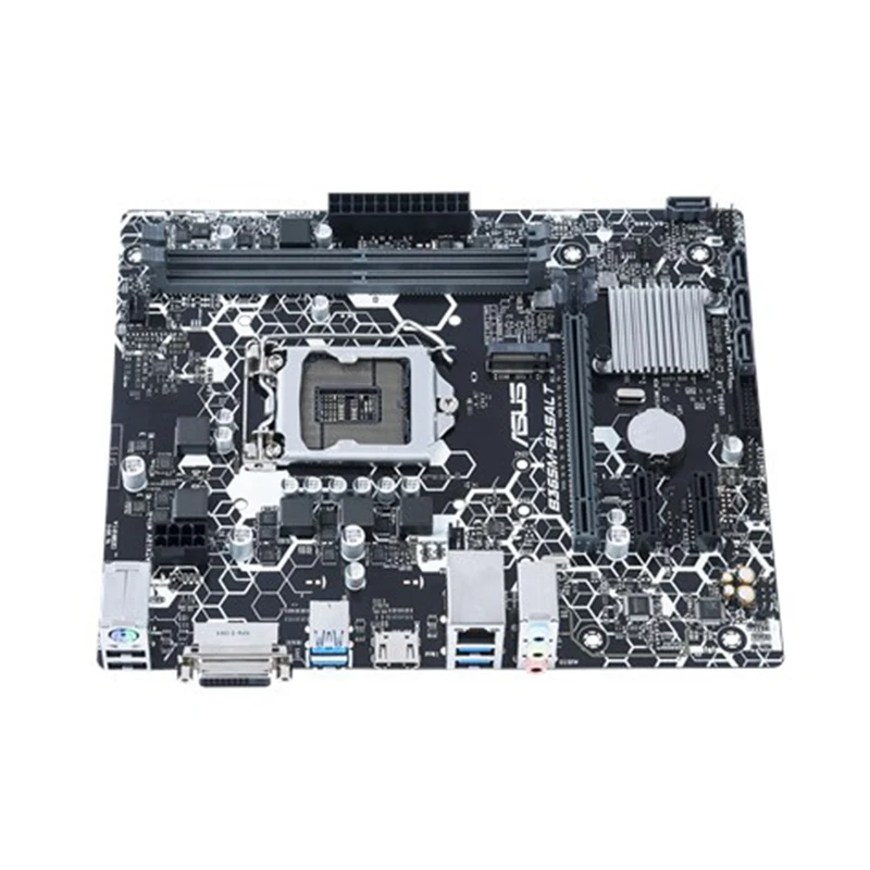 Материнская плата Asus B365M-BASALT Intel Socket 1151 2x DDR4 Max 32 ГБ ОЗУ Intel B365 Micro ATX DVI HDMI SATA III M.2