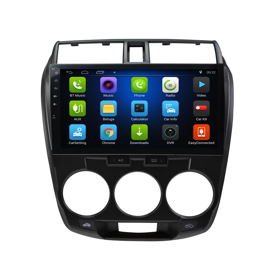 

Free shipping 10.1" Elanmey android 8.1 car multimedia for Honda city 2011 1080P gps stereo autoradio headunit bluetooth player