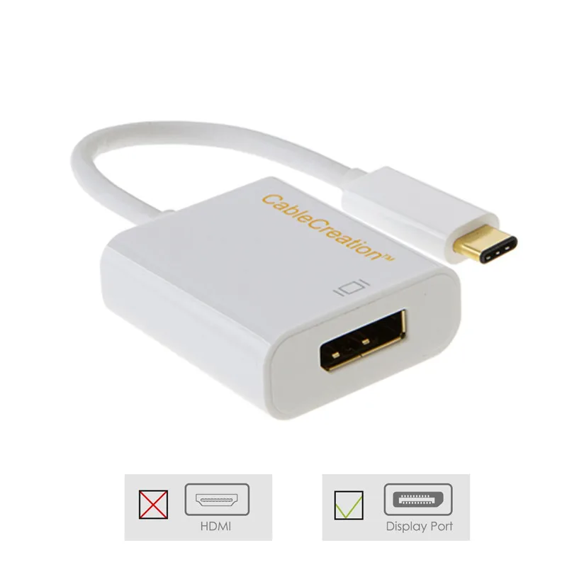 USB C к DP usb type C к адаптер для дисплея USB-C к DP Ultra HD 4 K адаптер для MacBook Pro/MacBook Google Chromebook Pixel