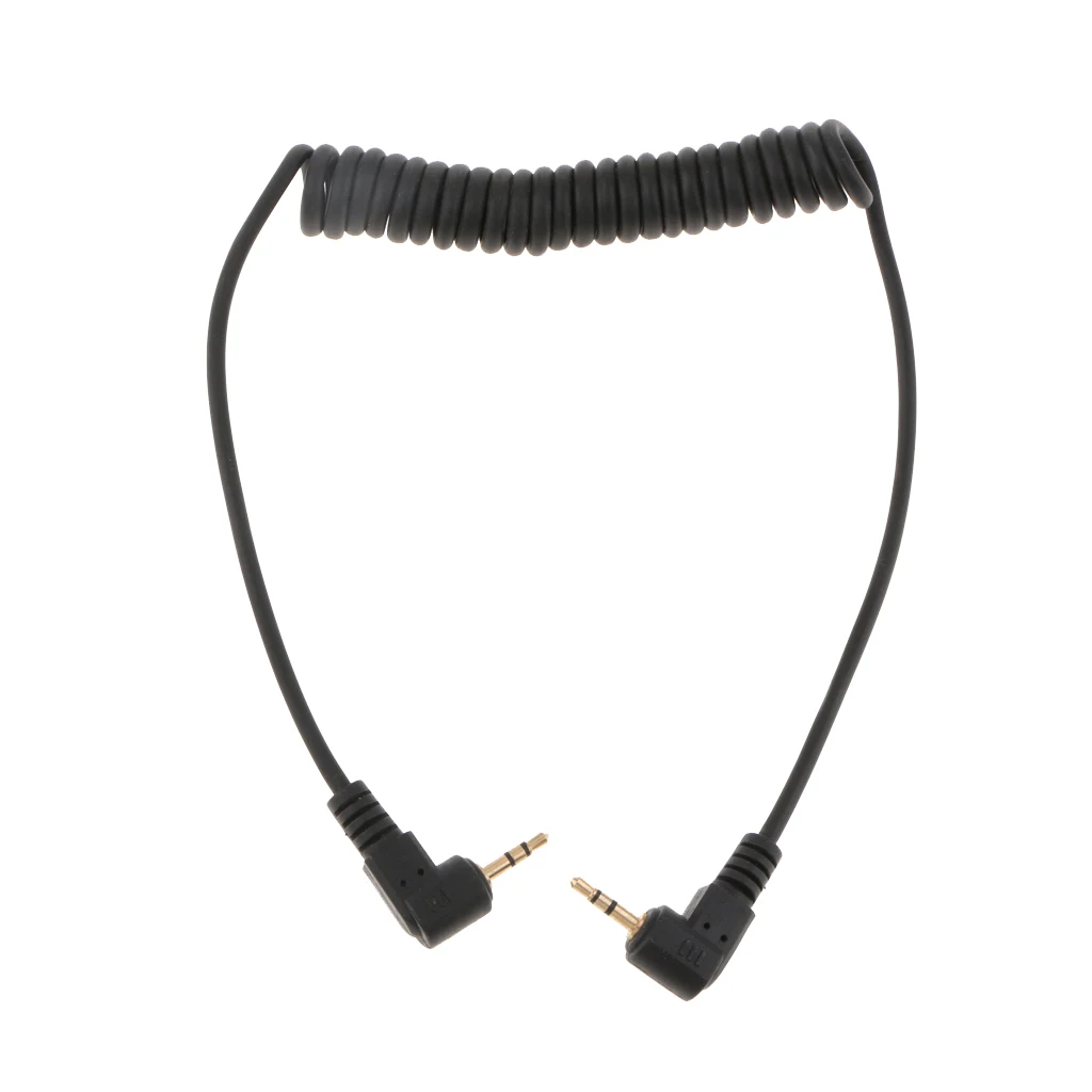 2.5mm to RS-60E3 C1 Remote Shutter Release Connecting Cord Cable for Canon 3-Pin Cameras EOS 60D 600D 550D 500D 450D