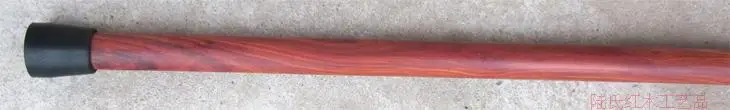 Natural wood carving high-grade red sandalwood rosewood cane cane crested is not painted green sandalwood can be customized