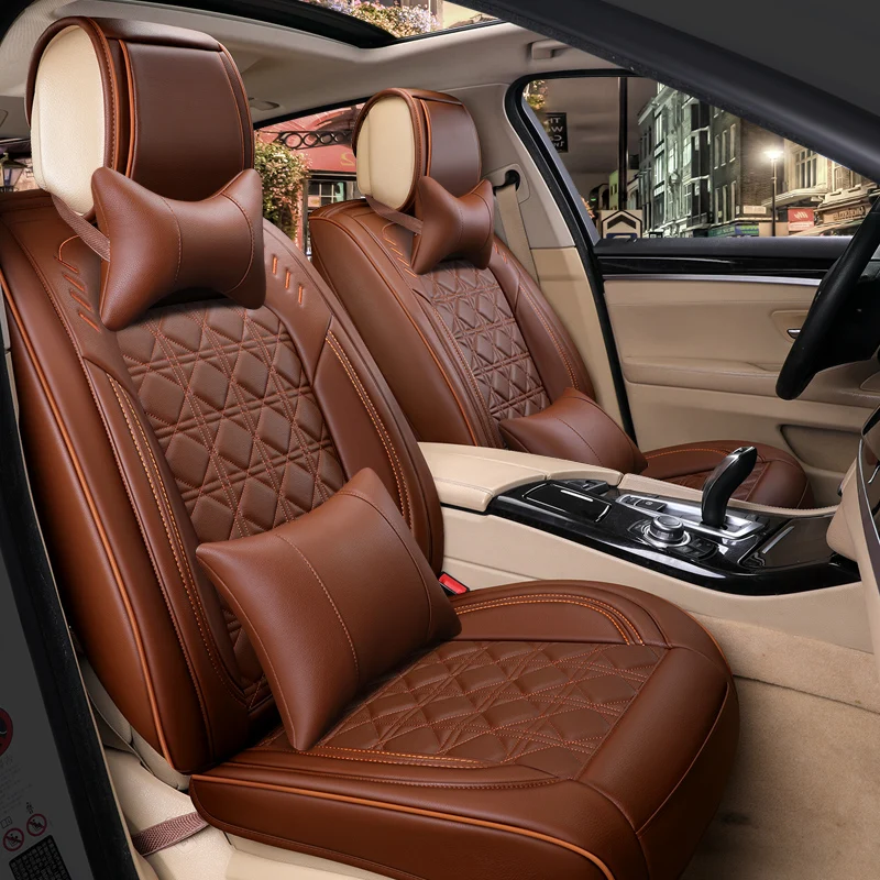 

car seat cover leather for hyundai getz grand starex veloster veracruz verna solaris 2009 2008 2007 2006