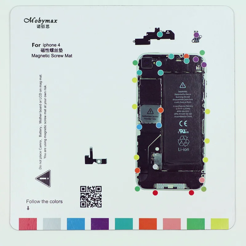 

Magnetic Screw Mat Work Guide Pad for iphone 5s 6 6s 6 plus 6s plus 7 7 plus Professional Plate Repair Tools for 6plus 6splus 7p