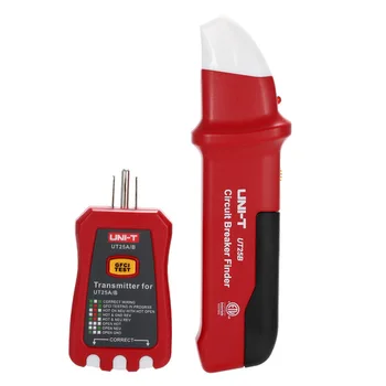 

UNI-T UT25B Automatic Circuit Breaker Finder Socket Tester Circuit Diagnostic-tool with LED Indicator NCV Indication