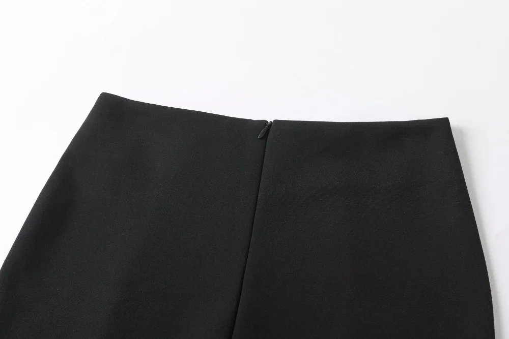 MNOGCC офисная одежда Faldas Mujer Moda Jupe Femme однотонные юбки облегающая юбка-карандаш юбка Уличная