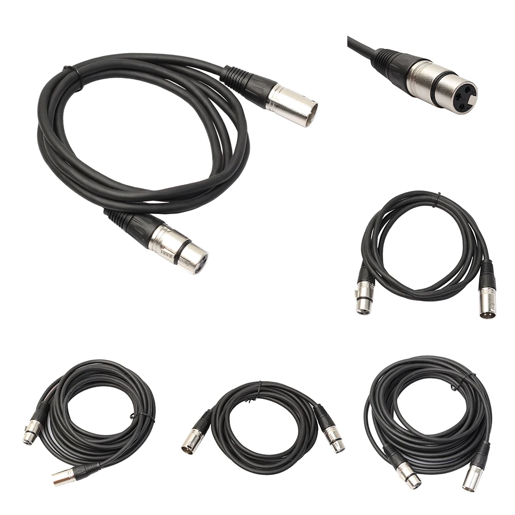 Audio Cable 6mm Mono to 3 Pin XLR Microphone Cable Male To Female