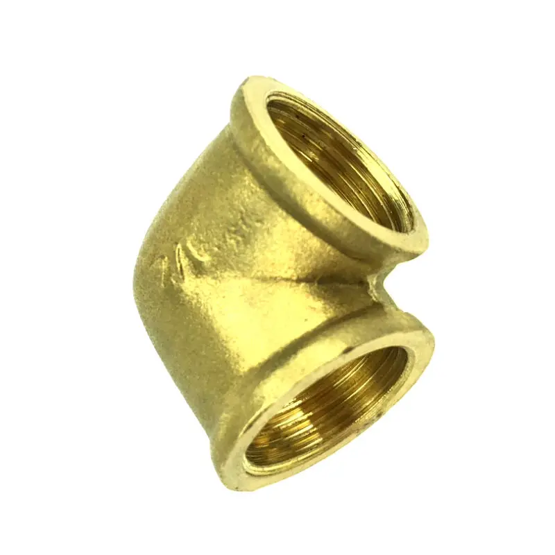 Латунный трубный адаптер фитинг муфта 90 градусов 1/8 &quot1/4&quot 3/8 &quot1/2&quot 3/4 &quot1&quot
