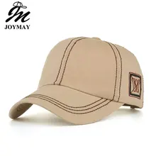 Joymay Новинка весеннего сезона для отдыха W хлопок, вышивка Snapback Мужская спортивная бейсбольная кепка B506