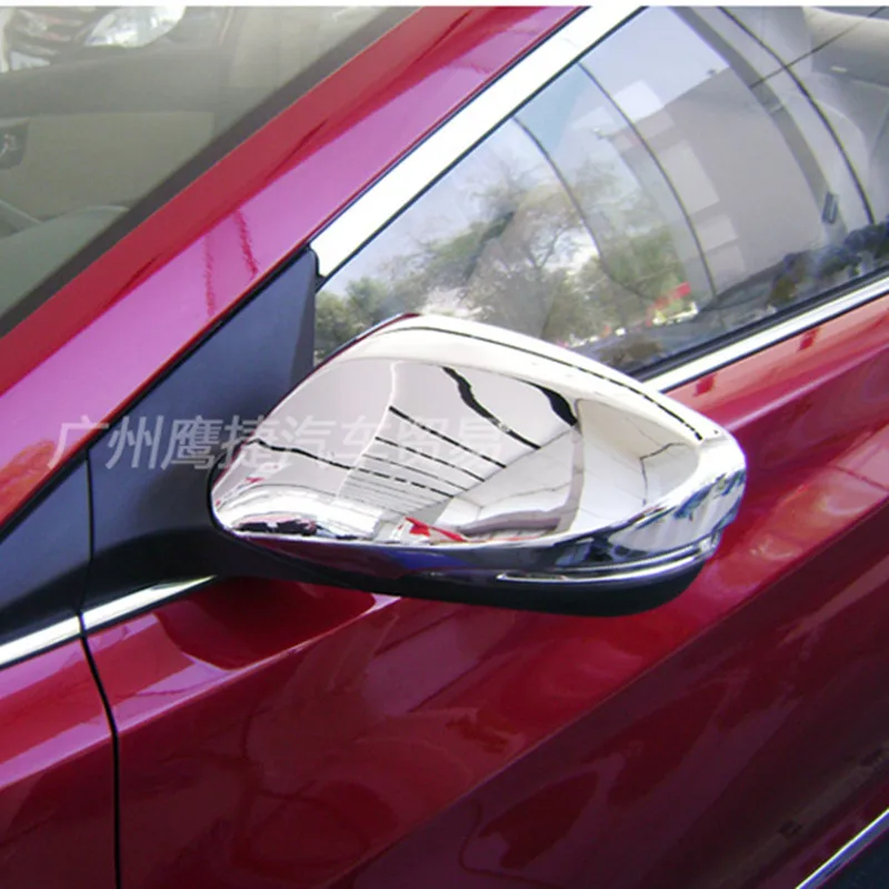 

ABS Chromium Car Side Door Mirrors Rearview Cover For Hynudai Solaris 2010-2016