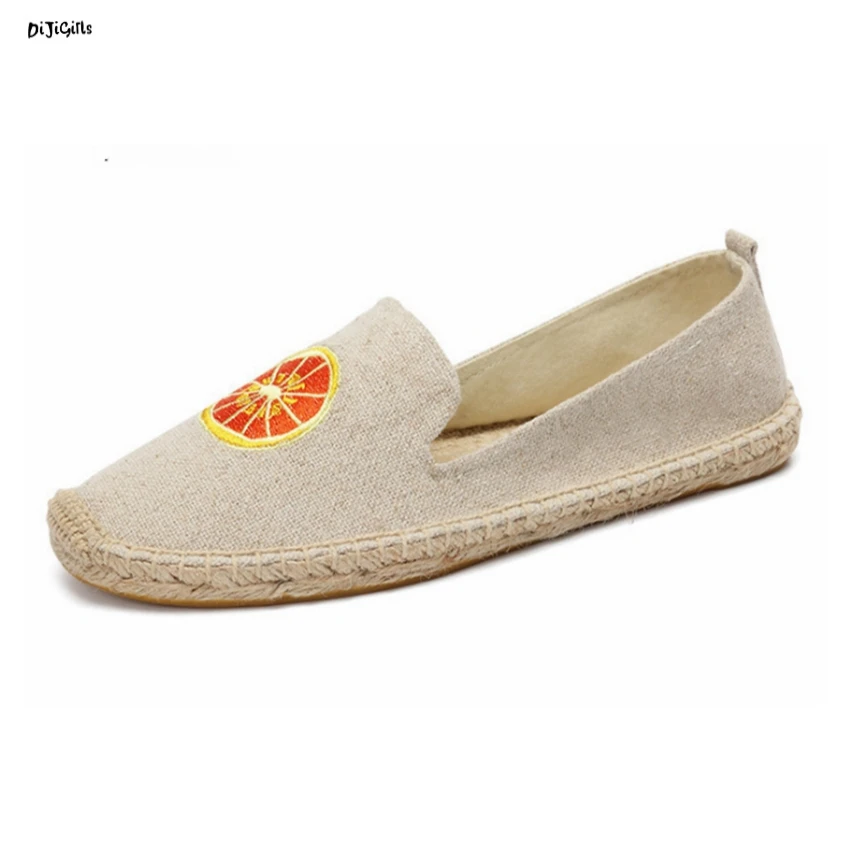 womens flat canvas espadrilles