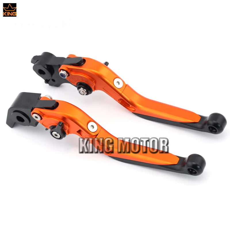 

For KTM 690 DUKE R 2014 2015 Motorcycle Accessories CNC Adjustable Folding Extendable Brake Clutch Levers #B