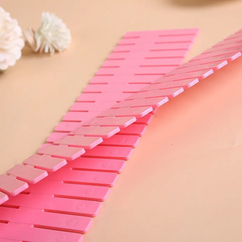 Бытовой DIY хранения Организатор ящик разделитель пластиковая сетка Регулируемая Организатор ящик