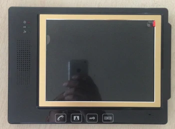 

ZHUDELE Home Security 8.3" Video Door Phone Touch button Doorbell Intercom Monitor , Luxury Display Screen