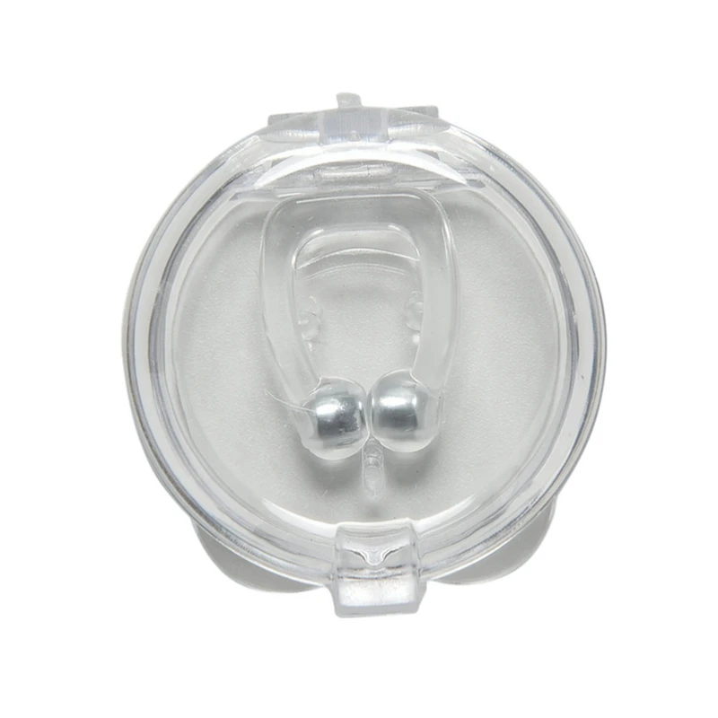 

Silicone Anti Snore Stop Snoring Nose Clip Sleep Tray Sleeping Aid