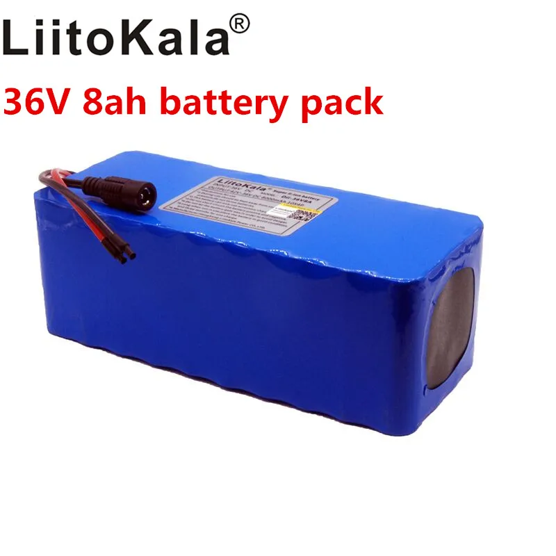 Liitokala 36 V 8AH электрический велосипедный аккумулятор автомобильный скутер высокой емкости литиевой батареи не включает зарядное устройство