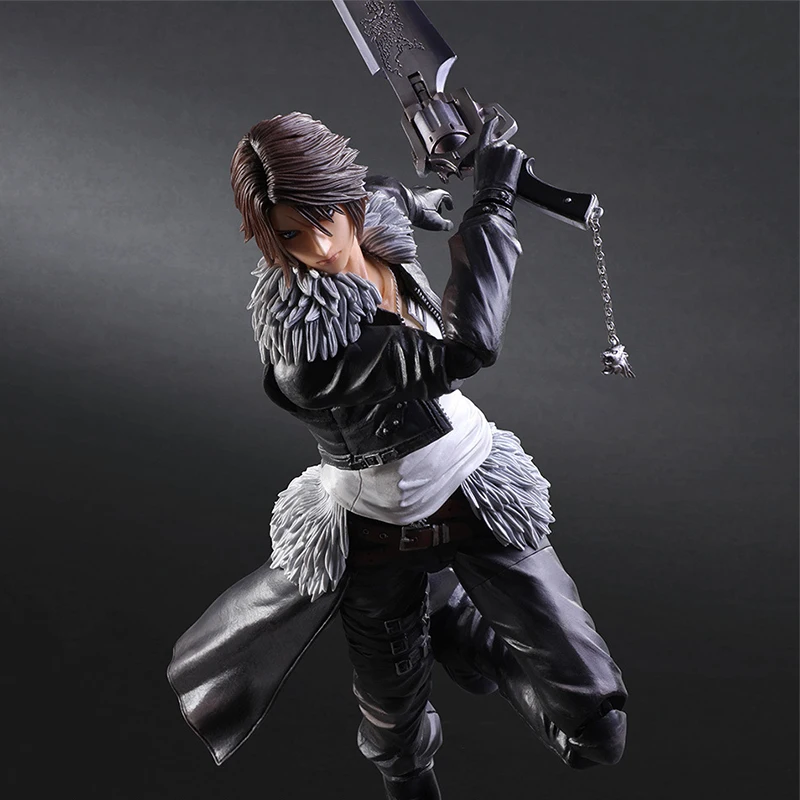 Paly Play Arts Kai Final Fantasy VII 7 Sephiroth ПВХ фигурка Squall Leonhart Gunblade фигурка Коллекционная модель игрушки