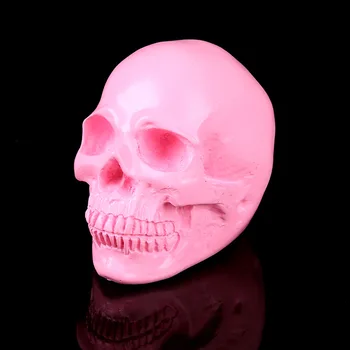 

Human Skull Halloween Items Home Decorations Medicine Teaching Resin Skulls New Hot Products Pink Skull