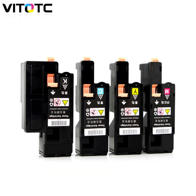 4 Color Compatible Toner Cartridge For Dell 1250 1250c 1350 1350cnw 1355cn 1355cnw Laser Printer Replacement Cartridges