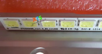 

FreeShipping 5PCS LED Backlight strip For LE32G7500C LED3207 LE32A370 LE32A10 STO320A99-REV1.0-60-111206 V320HWSE02 60Leds 397mm