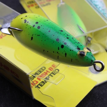 

5Pcs Mouse soft bait 60mm 10g Fishing Lures Treble 2 Hooks and Sequin Top water Frog Crank Swimbaits Drop Shot Soft Baits