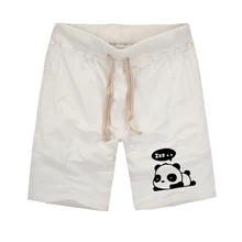 Харадзюку стили унисекс милые панды печатных мужские шорты модные Camisetas шорты летние хлопковые повседневные шорты размера плюс S-XXXL