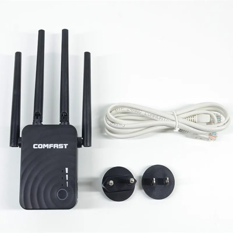 1200Mbps long Range Wireless Wifi Repeater Router 5Ghz Dual Band Wi Fi Signal Repiter access point 5