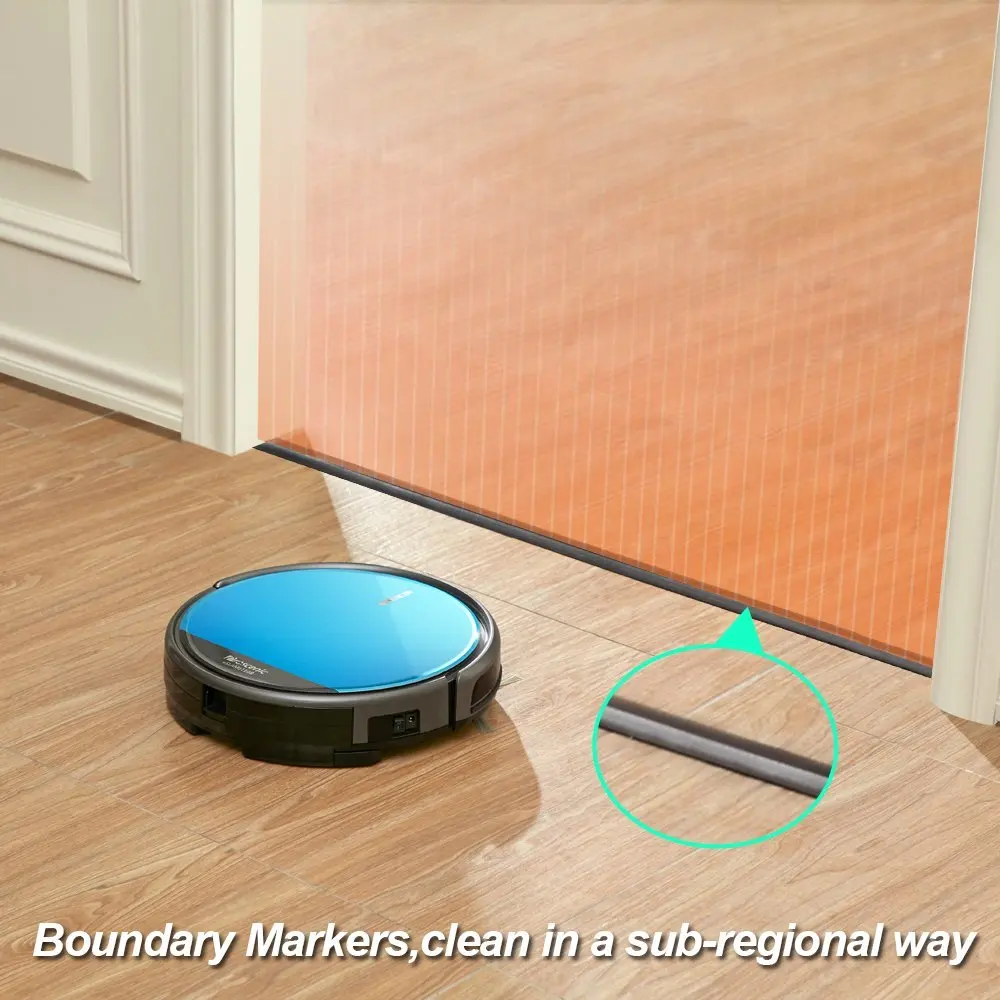 Proscenic 811GB Robotic Vacuum Cleaner with APP Control Boundary Magnetic Marker Electric Control Water Tank Robot Cleaner