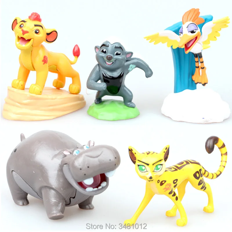 5pcs Set The Lion Guard Lion King Kion Pvc Action Figures Bunga Beshte Fuli Ono Animals Figurines Dolls Kids Toys For Children Toys For Toys For Childrenaction Figure Aliexpress
