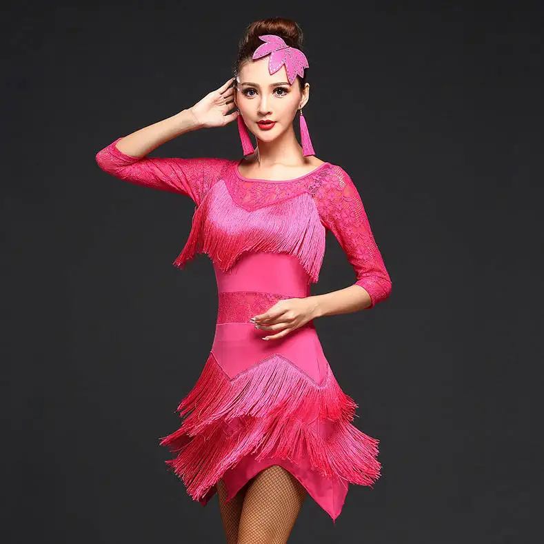Latin Salsa Robe Robe Robe De Tango Rumba Samba Chacha - Chine