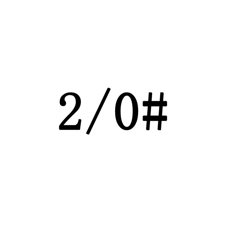 2l0 50 шт. рыболовные крючки из высокоуглеродистой стали 3/0#4/0#5/0# Осьминог одиночные высококачественные Крючки приманки Крючки Большой Крючок - Цвет: 2l0