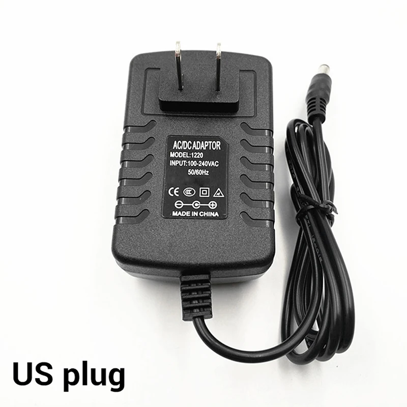  AC To DC Power Adapter 100-240V Supply Charger Adapter 9V 2A UK US EU Plug 5.5mm X 2.5mm For CCTV L - 32903095521