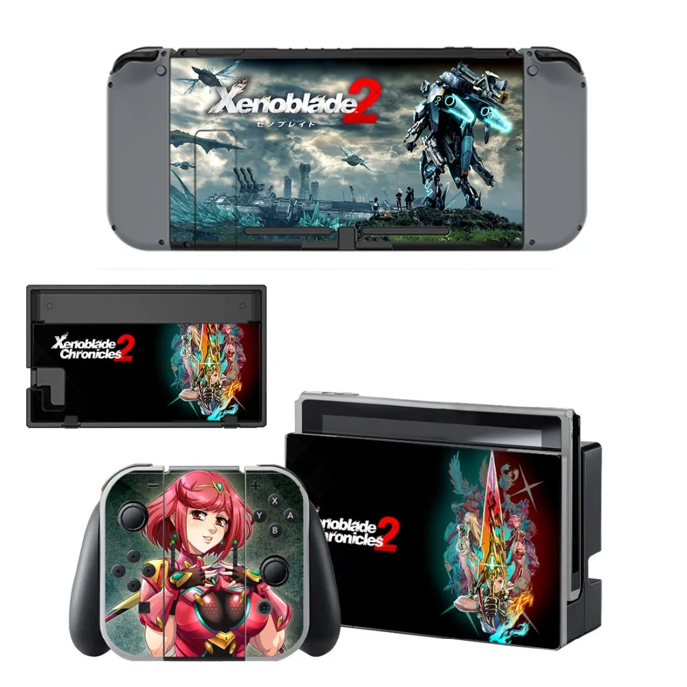 Xenoblade Chronicles 2 наклейка для кожи vinilo для Nintendo doswitch наклейка s skins для Nintendo Switch NS консоль Joy-Con контроллеры