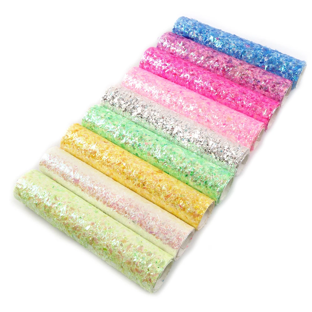 david angie 20*34cm Plain Color Faux Synthetic Leather Fabric DIY Hairbow Handbag Shoes Handmade Material, 1Yc6458