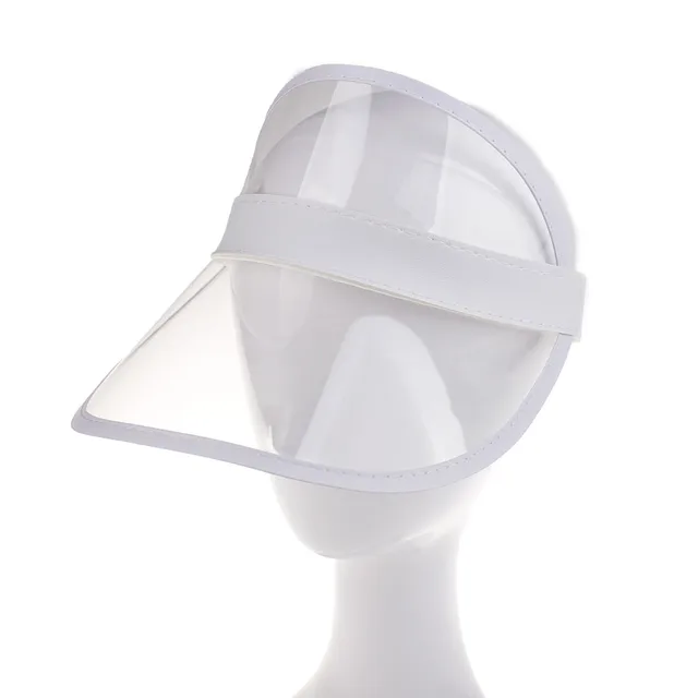 2019 Summer PVC Hat Sun Visor Party Casual Hat Clear Plastic Adult