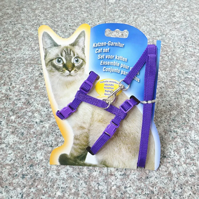 1.2M Adjustable Pet Harness Dog Puppy Cat Travel Safety Control