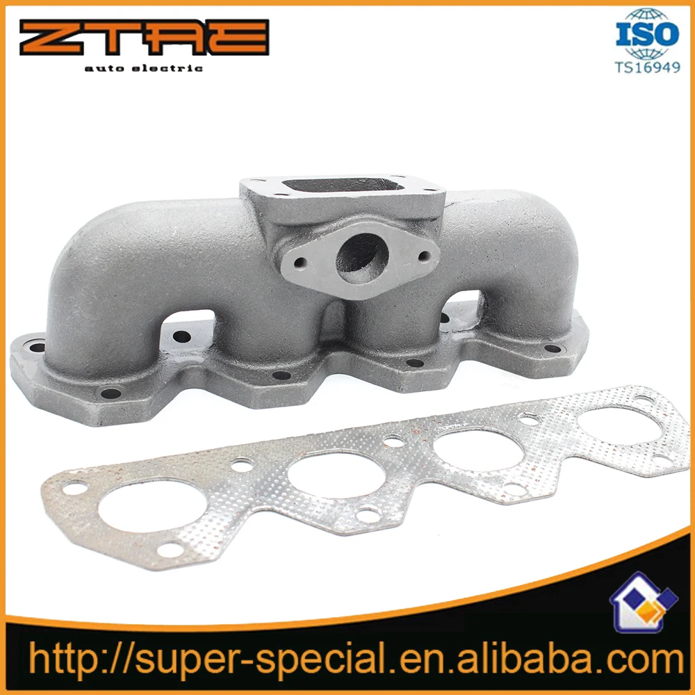 

For 97-01 H22A Prelude Type S JDM Cast Iron Manifold T3/T4 Flange For 93-01 Honda Manifold