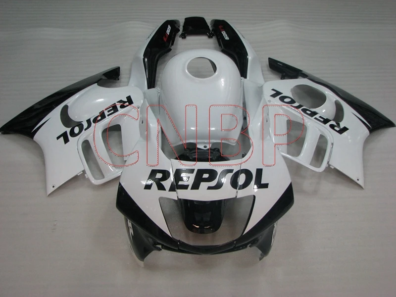 Обтекатели CBR600F3 1995 1998 черные и белые комплекты кузова для Honda Cbr600 обтекатель