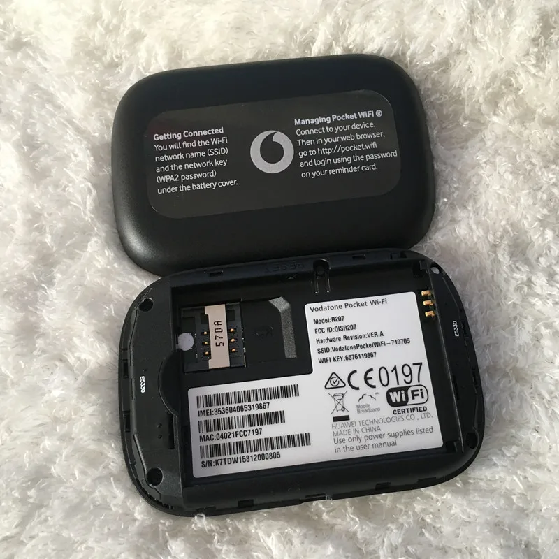 Оригинальный разблокированный роутер Vodafone Huawei E5330 R207 21 M HSPA 3g Wifi с Ranura Para Tarjeta SIM huawei