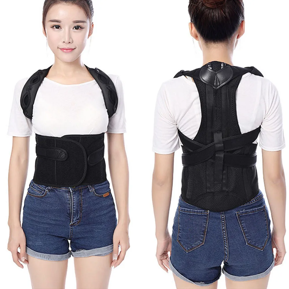 Medical Spine Back Orthosis Humpback Correction Scoliosis Support Back
