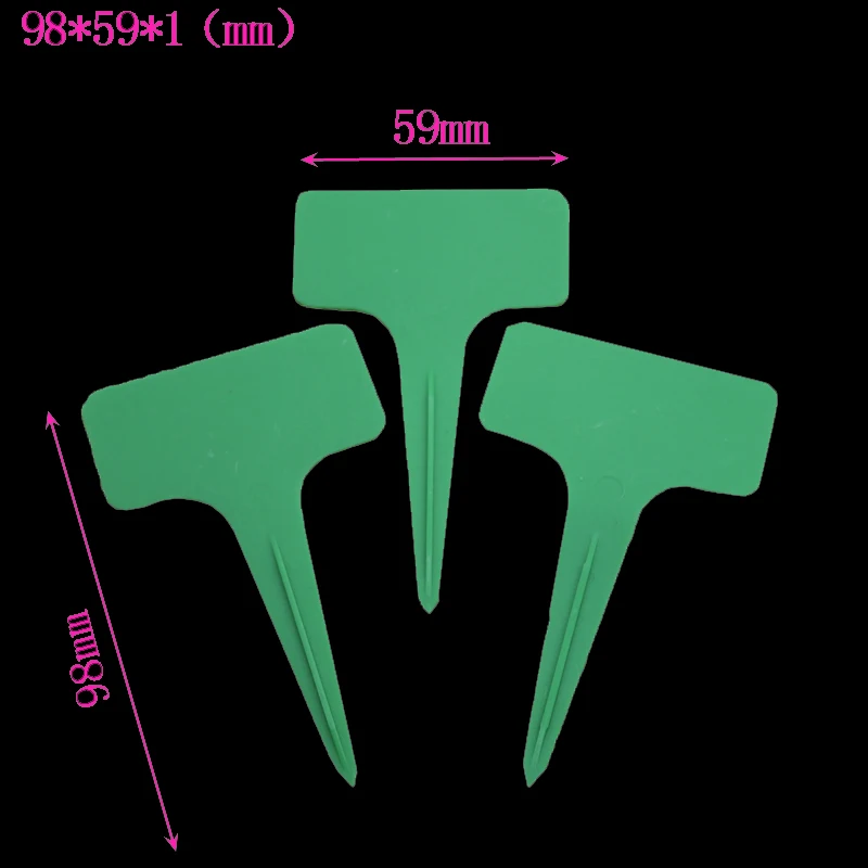 200 шт Дешевые Пластиковые Т-образные идентификационные теги, декоративные наклейки для детской комнаты, горячие горшки, садовые украшения V1nf, модифицированные растения