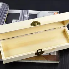 Ретро коробка для хранения Ручка Карандаш Чехол Держатель Монета Ювелирные изделия канцелярские принадлежности хранения деревянный ящик Организации