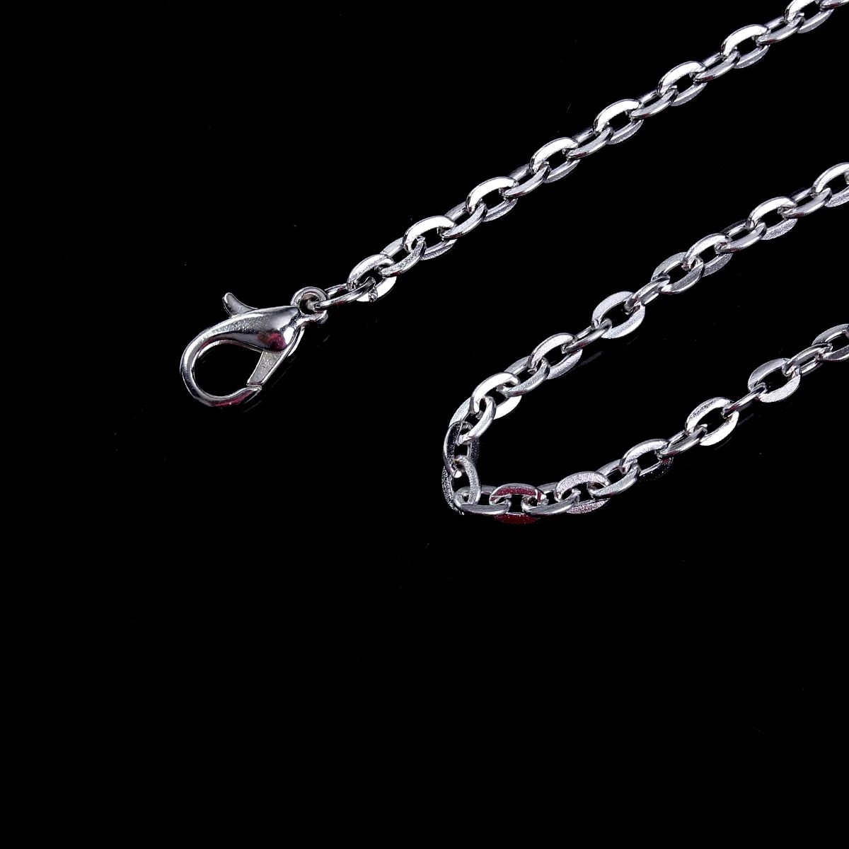 

DoreenBeads 12 silver color Lobster Clasp Link Chain Necklaces 18" (B12658)
