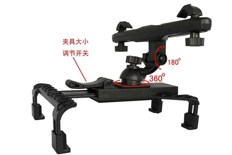 Авто Автомобильное заднее сиденье кронштейн Подставка универсальная для планшета для iPad samsung huawei XiaoMi lenovo 7-11 дюймов держатель планшета кронштейн