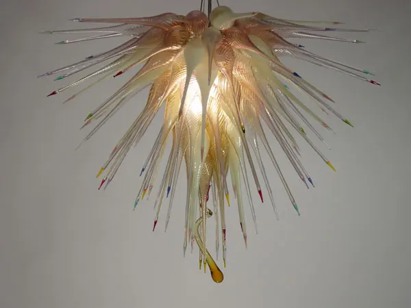

Style Blown Murano Glass Art LED Chandelier for Living Room Decorative
