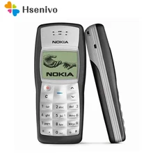 Cheapest Original Nokia 1100 Mobile Phone Unlocked GSM900/1800MHz cellphone with multi languages 1 Year Warranty free shipping