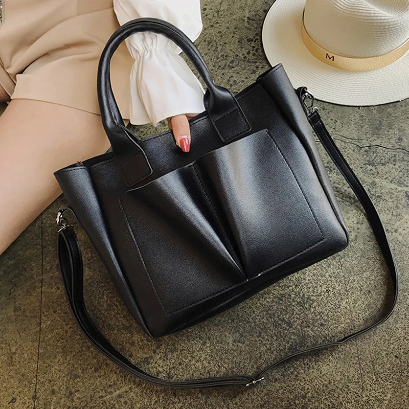 

New Fashion Single Shoulder Diagonal Handbag Retro Leather Ladies Messenger Bag Women's Wild Bag
