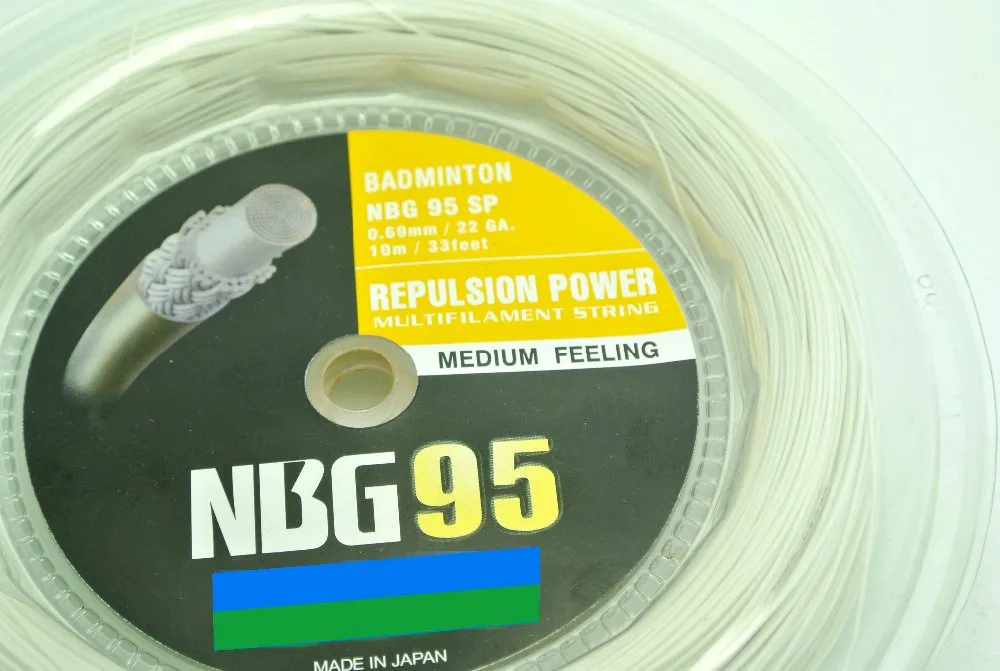 

High Quality Medium felling Badminton String/ Racket String NBG 95 200 meters Free Shipping