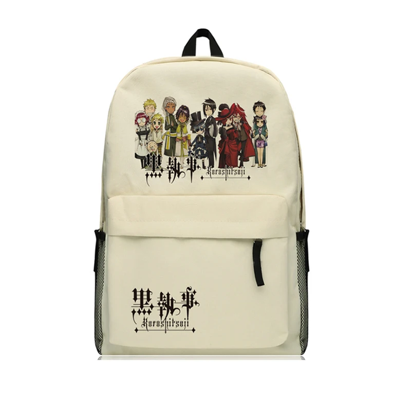 

Zshop Black Butler Backpack Sebastian Michaelis Ciel Phantomhive Shoulder Bag for Teenagers